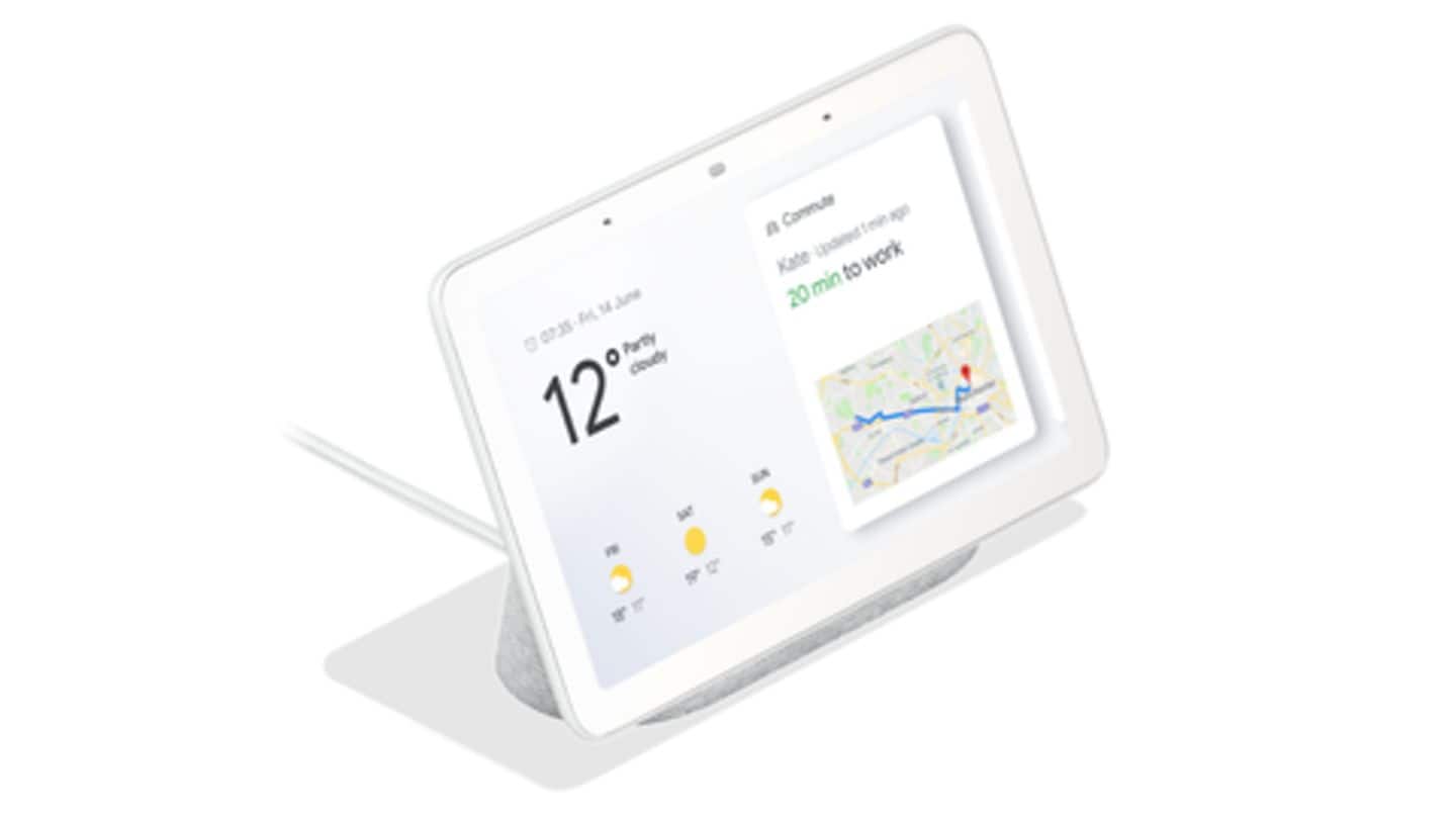 Google Nest Hub launched in India for Rs. 10,000
