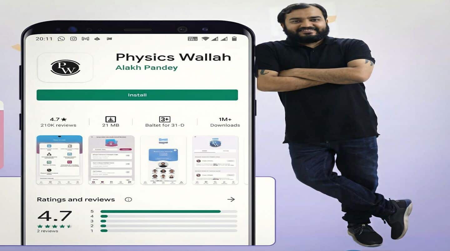 PhysicsWallah declines 45 % from highs, trades below IPO level