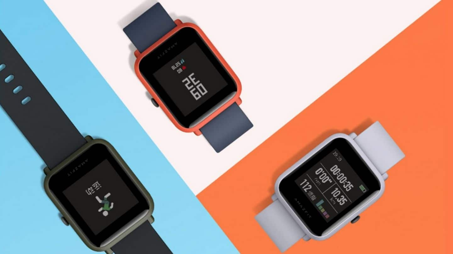 Xiaomi Owned Huami Launches Its Smartwatches In India Newsbytes