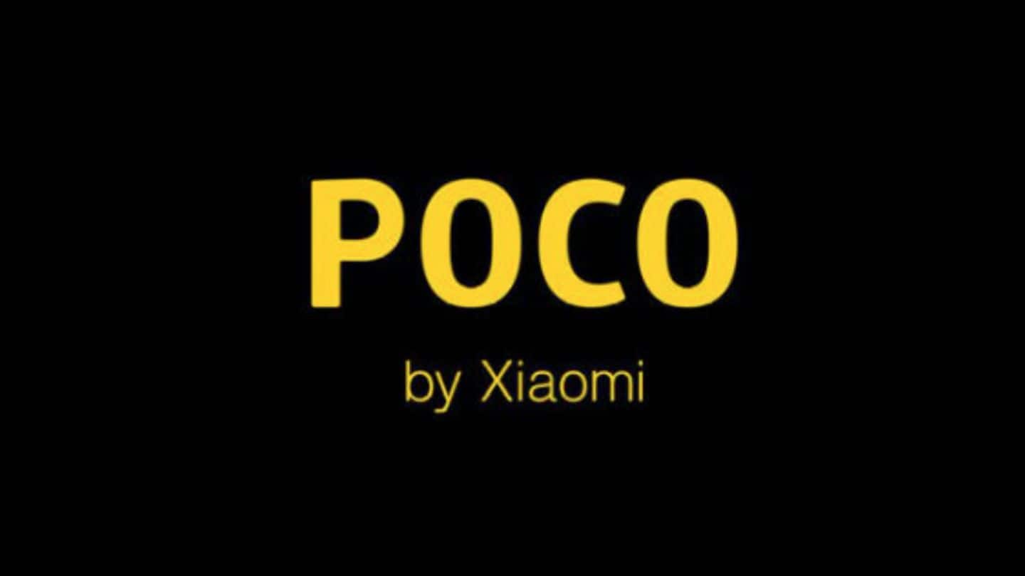 Xiaomi sub-brand POCO announced in India, Pocophone F1 launch imminent