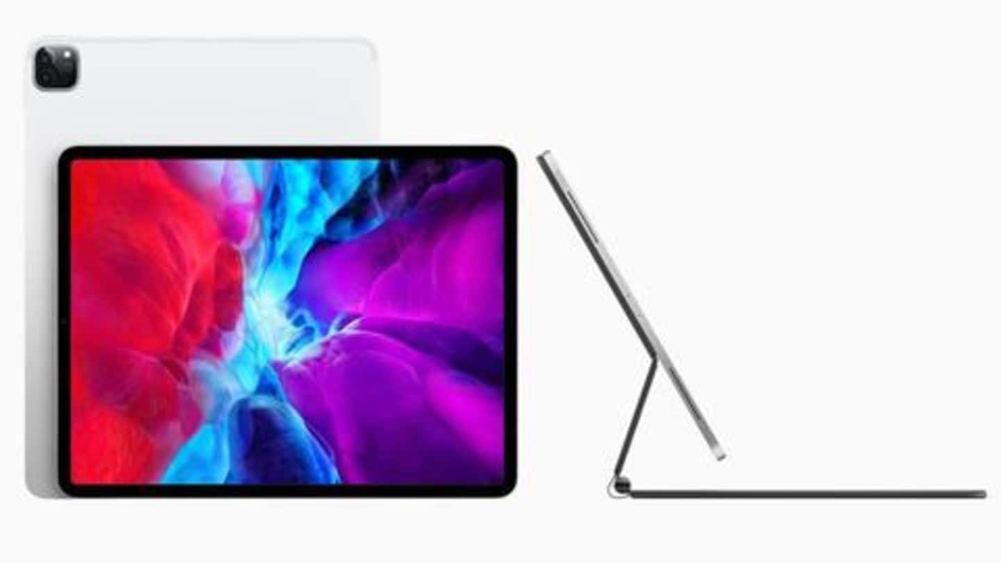 Apple launches new iPad Pro with LiDAR scanner, trackpad-enabled keyboard