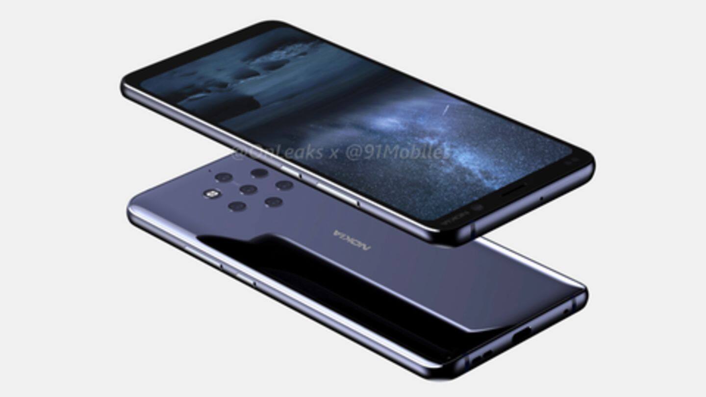 HMD Global's Nokia 9 offering 5 cameras HMD Global's Nokia 9 offering 5 cameras