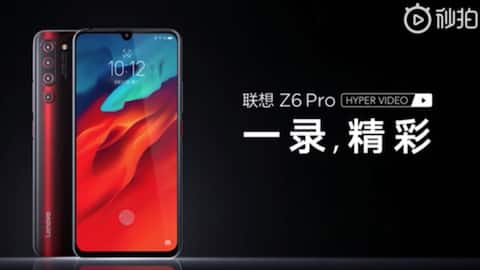 Ahead of launch, Lenovo Z6 Pro leaked in full glory