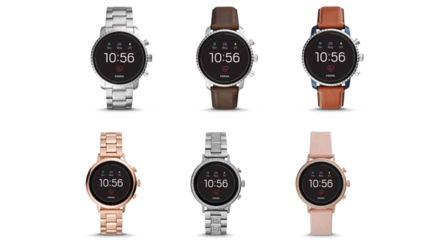 Fossil's all-new smartwatches get heart-rate sensor, NFC payments, built-in GPS