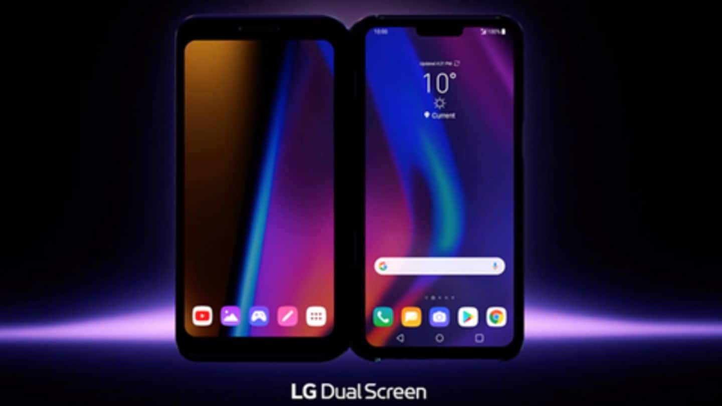 LG V50 ThinQ is a dual-screen phone with 5G connectivity