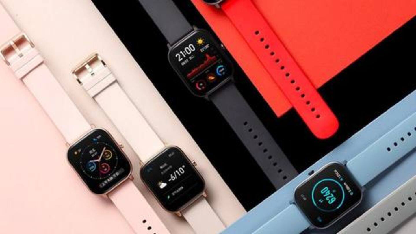 Huami Amazfit GTS offers upto 14-day battery life Huami Amazfit GTS offers upto 14-day battery life