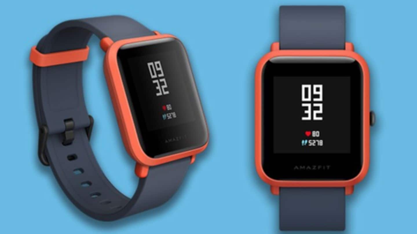 Huami Amazfit Bip: Priced at Rs. 4,999 Huami Amazfit Bip: Priced at Rs. 4,999
