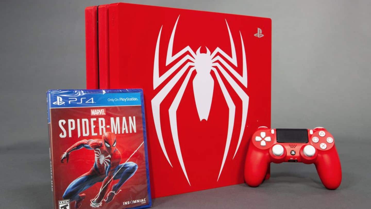 spider man limited edition ps4 controller