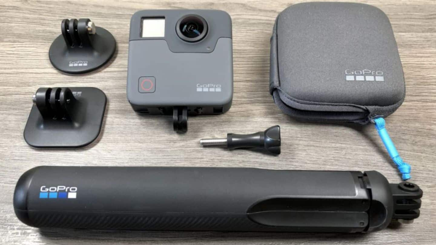 Gopro Fusion 360 Degree Camera Launched In India At Rs 60 000 Newsbytes