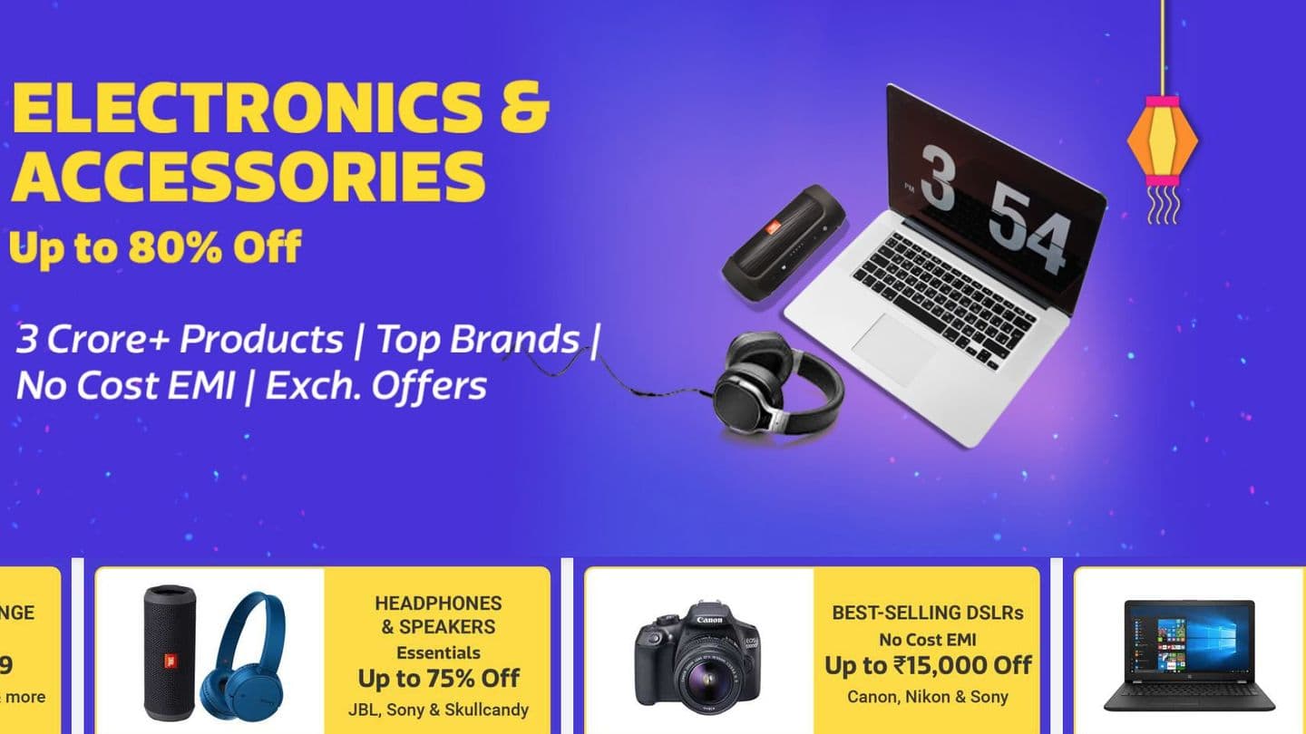 Flipkart Festive Dhamaka Sale Top deals on smartphones and electronics
