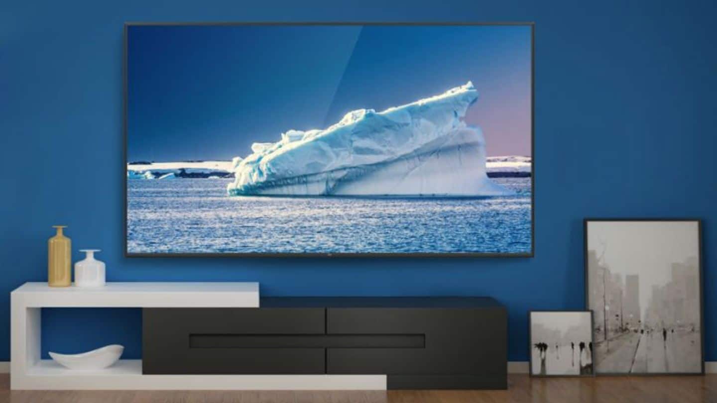 Mi TV 4, with 75-inch 4K HDR display, launched