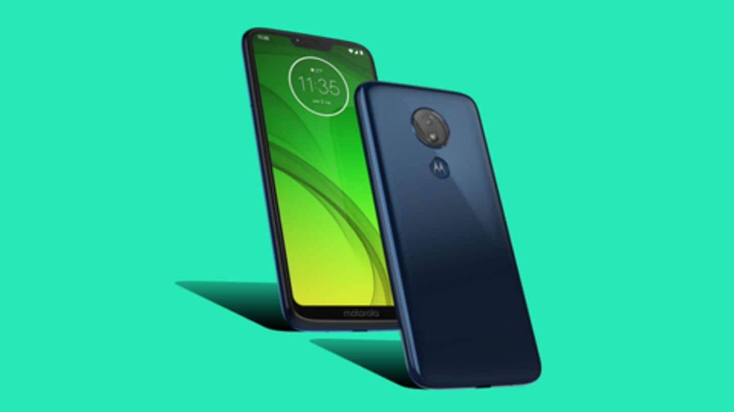 Moto G7 Power with 5,000mAh battery launched at Rs. 13,999