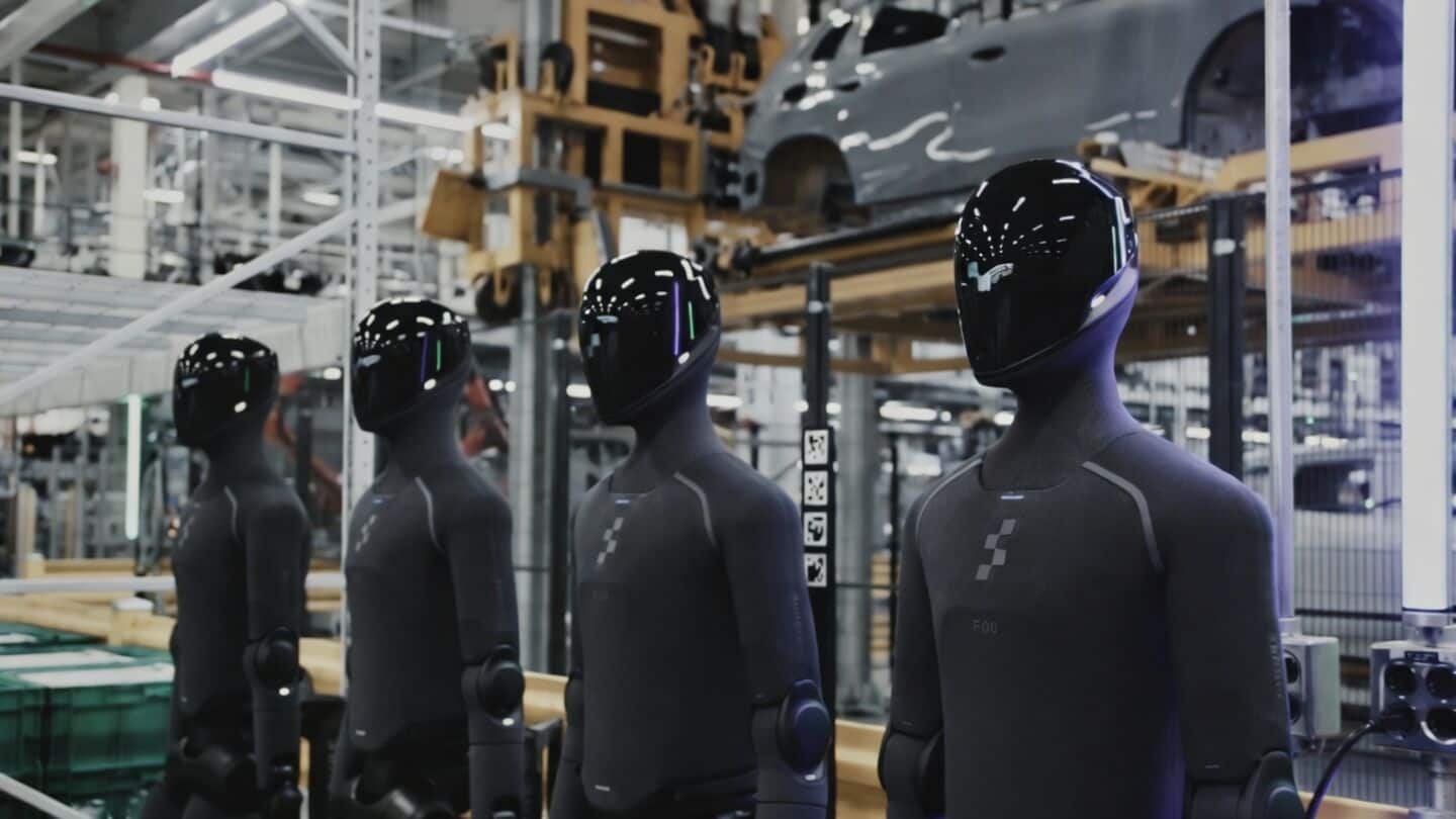 BMW now uses autonomous humanoid robots to build its cars
