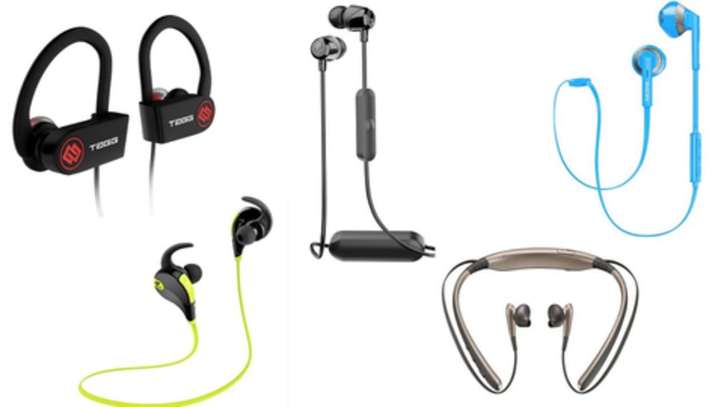 Top 5 Bluetooth earphones/headphones available under Rs. 4,000