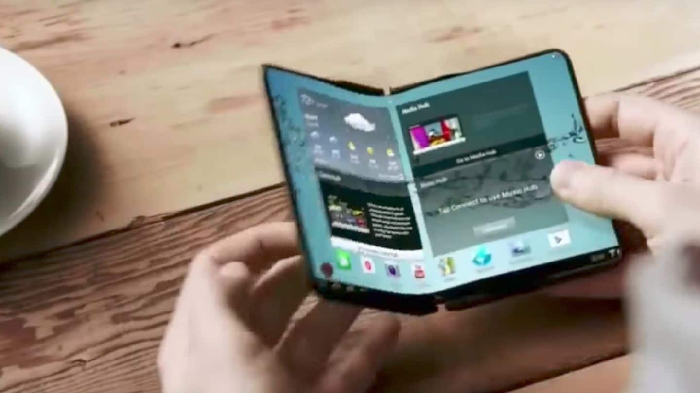 Samsung likely to launch a foldable smartphone in 2019