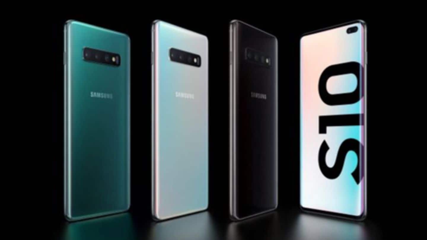 Samsung Galaxy S10 series available at upto Rs. 15,000 discount