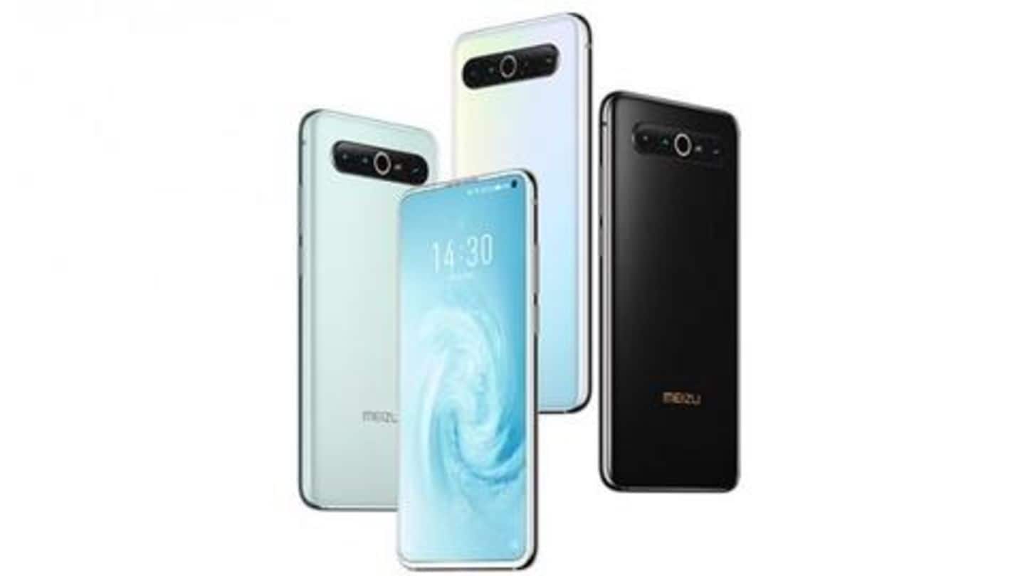 Meizu 17-series, with 90Hz screen, quad cameras, Snapdragon 865, launched