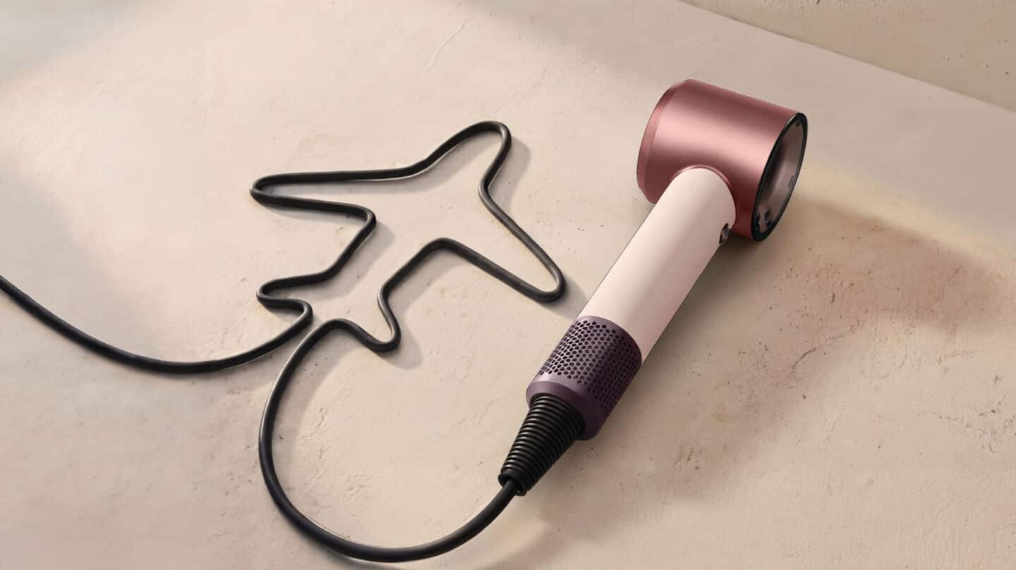 Dyson's latest hair dryer is designed for frequent travelers