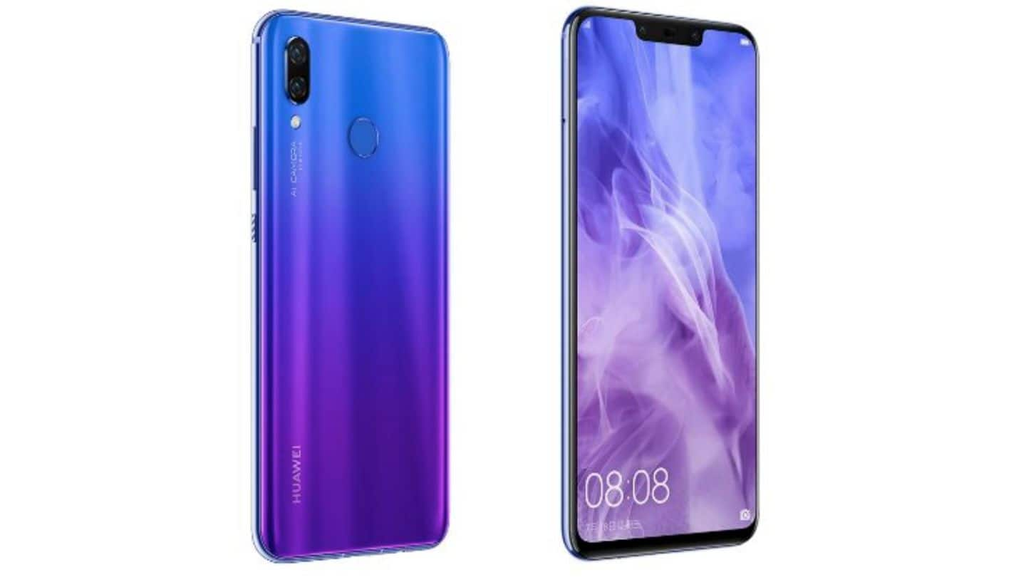 Huawei to soon launch Nova 3 series smartphones in India