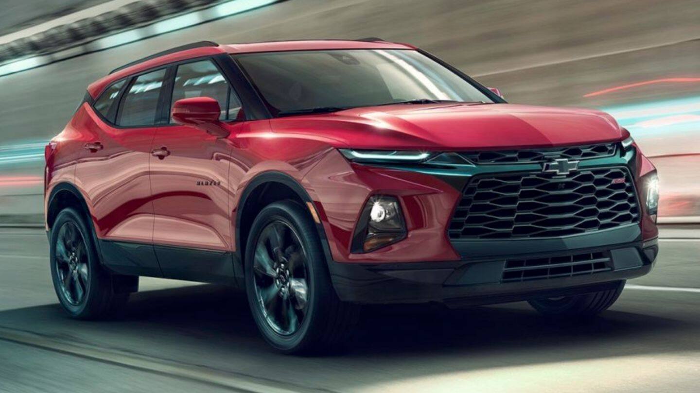 2019 Chevrolet Blazer SUV unveiled: Here's everything to know
