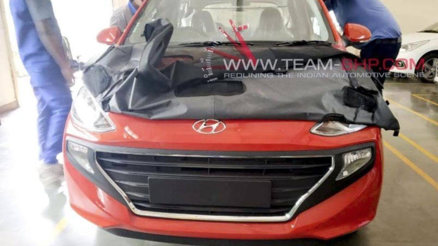 2018 Hyundai Santro spotted ahead of launch on October 9