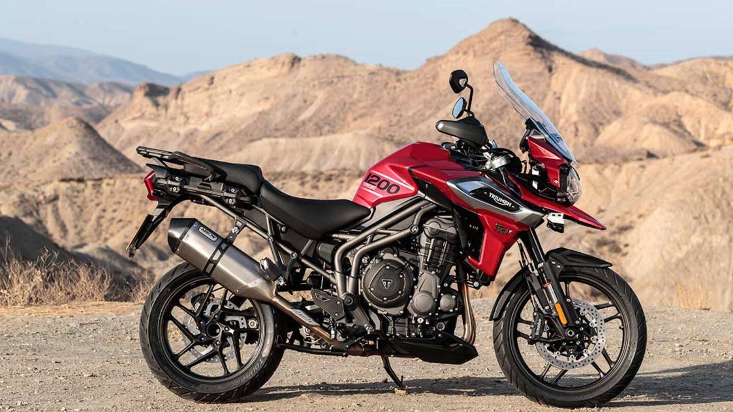 2018 Triumph Tiger 1200 launched in India at Rs. 17-lakh