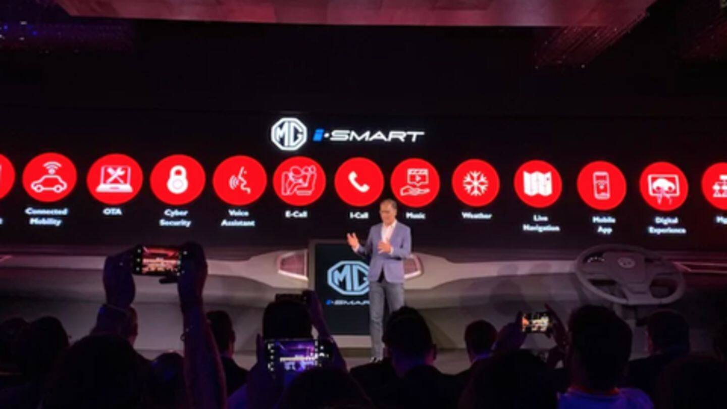 The iSmart platform brings smartphone like experience to the car The iSmart platform brings smartphone like experience to the car