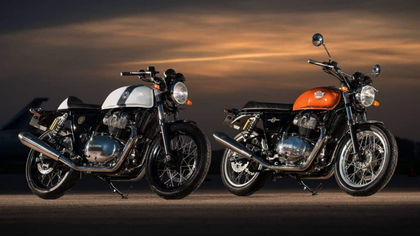 Royal-Enfield to launch Continental GT 650, Interceptor 650 in November
