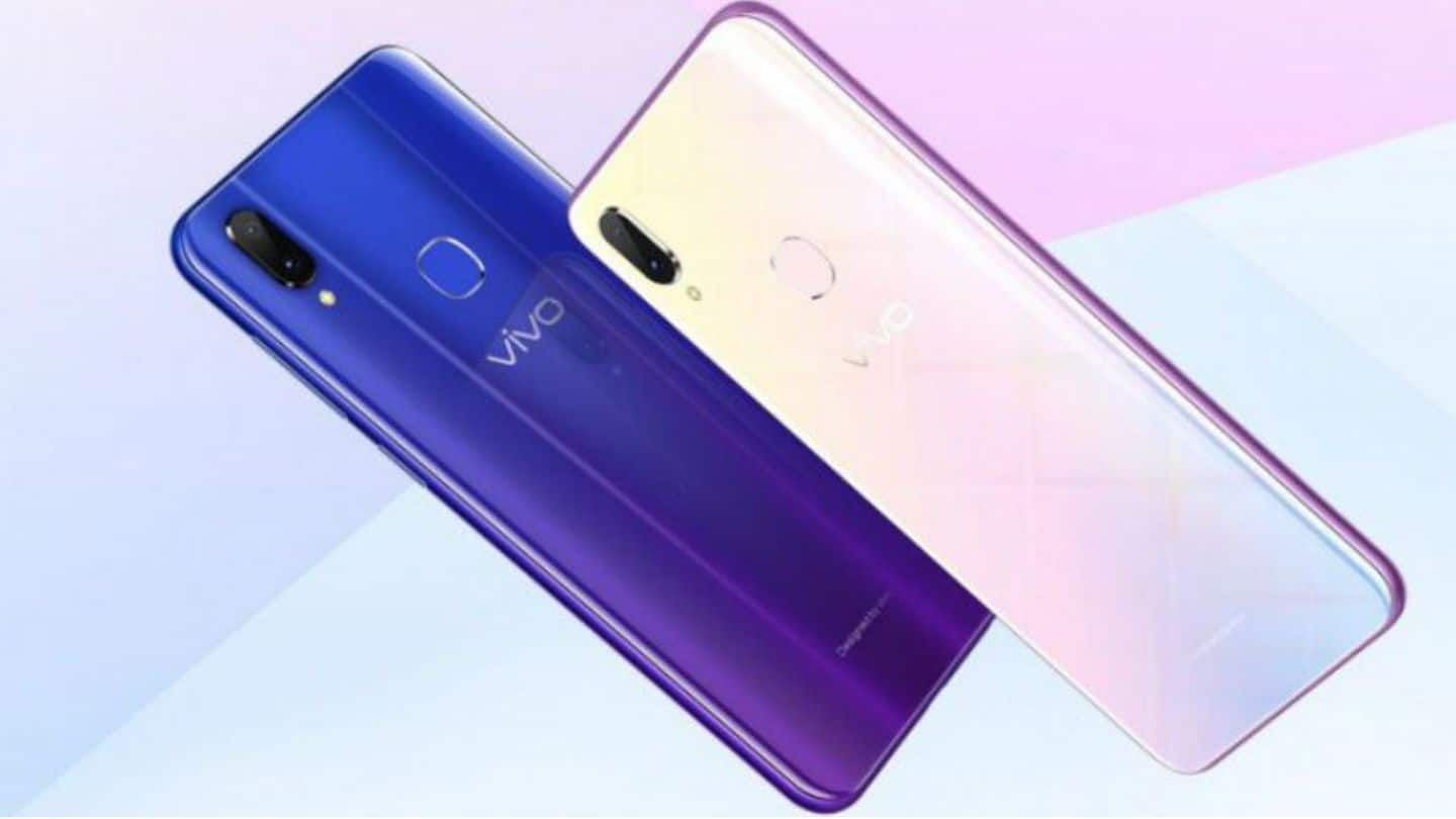 Vivo Z3i with 24-MP selfie camera, waterdrop notch launched