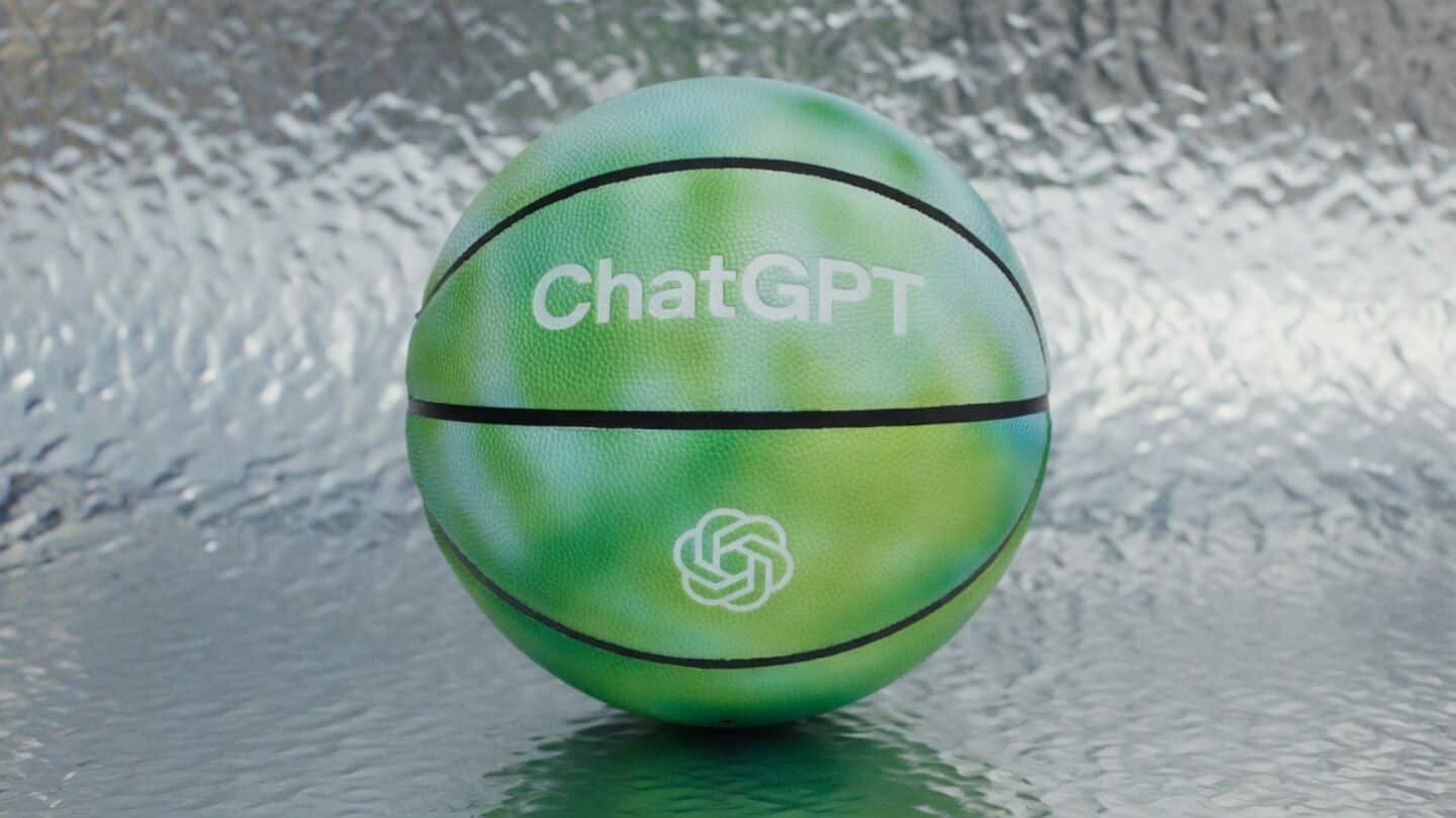 A ChatGPT basketball? Yes, OpenAI is selling one