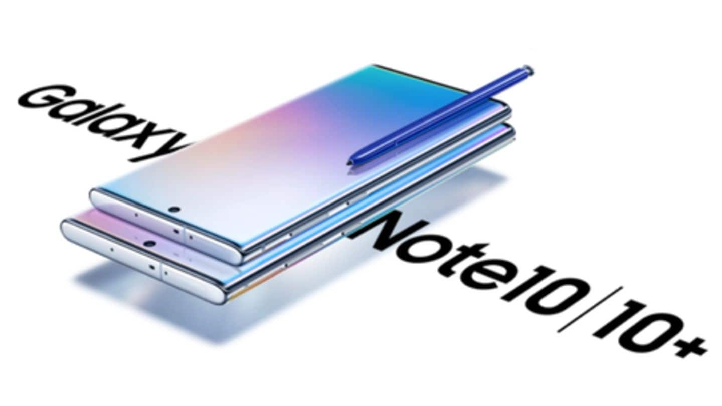 Samsung Galaxy Note 10-series launched, price starts at Rs. 70,000