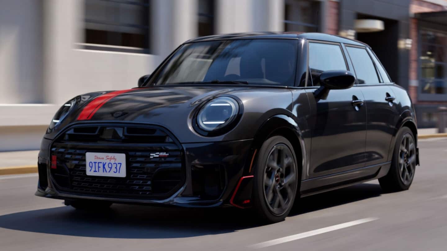 MINI introduces Cooper Red Line Edition with JCW enhancements