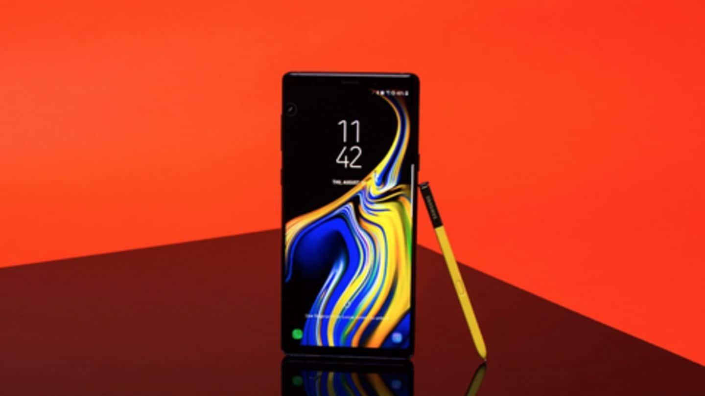 Samsung Galaxy Note 9: Price starts at Rs. 67,900 Samsung Galaxy Note 9: Price starts at Rs. 67,900