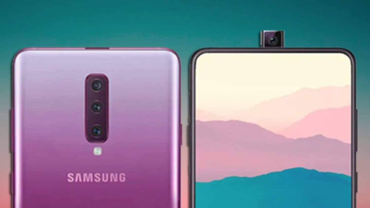 Samsung Galaxy A90 leak reveals all-screen design, pop-up selfie camera