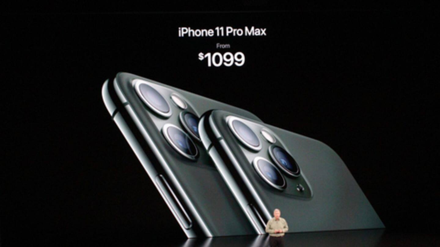 Apple iPhone 11 Pro models also come with A13 chipset Apple iPhone 11 Pro models also come with A13 chipset
