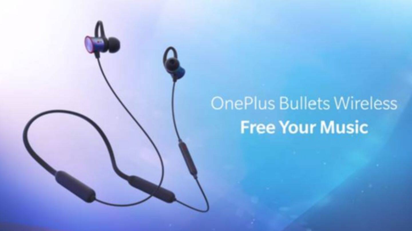 OnePlus Bullets Wireless: Priced at Rs. 3,990 OnePlus Bullets Wireless: Priced at Rs. 3,990
