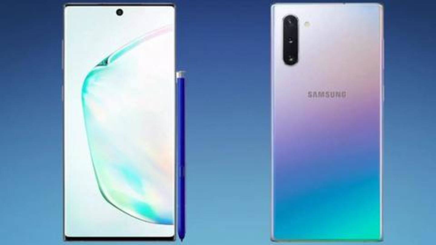 Samsung Galaxy Note 10, Note 10+: Design Samsung Galaxy Note 10, Note 10+: Design