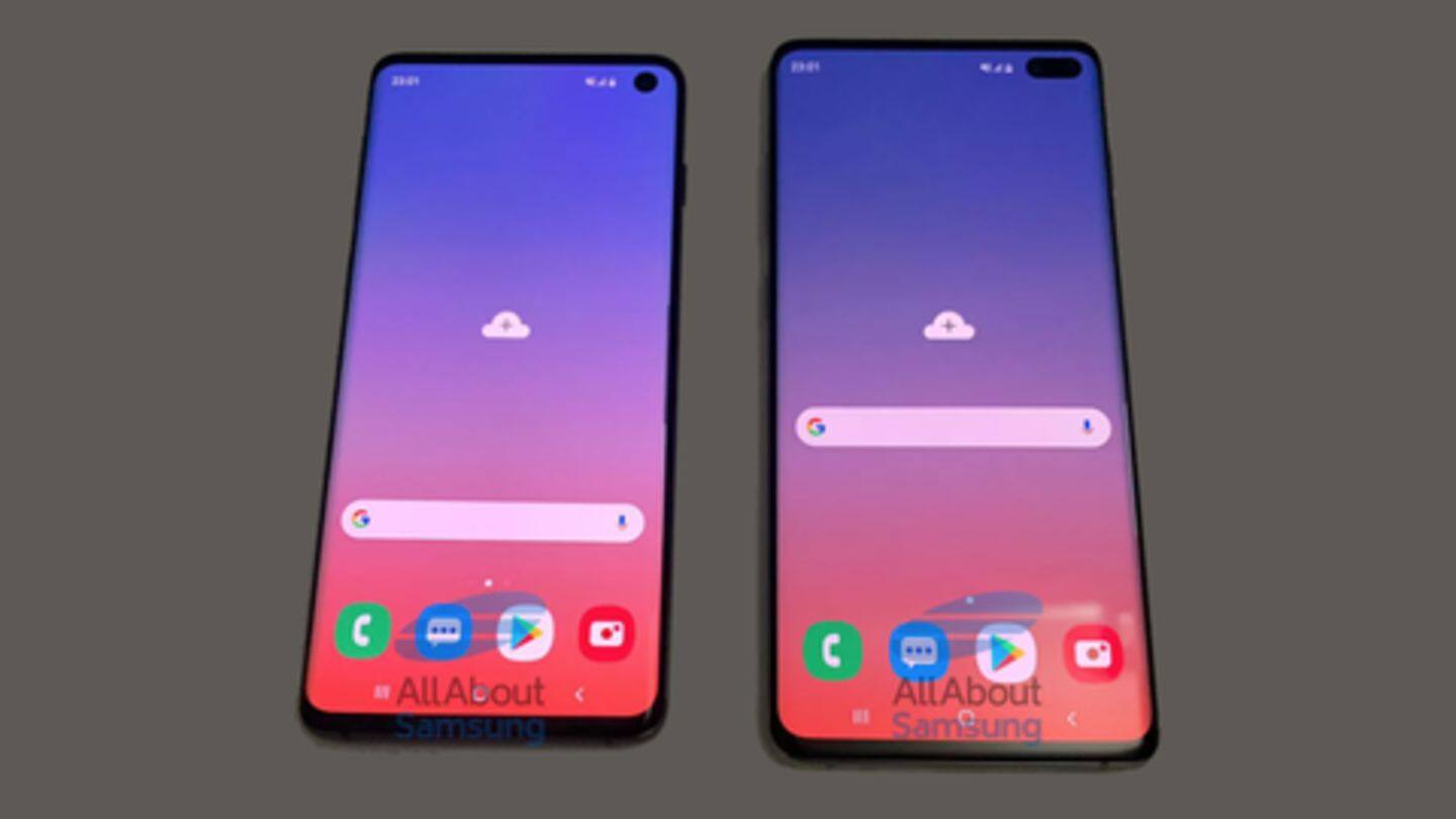 Live images of Galaxy S10, S10+ confirm major design changes