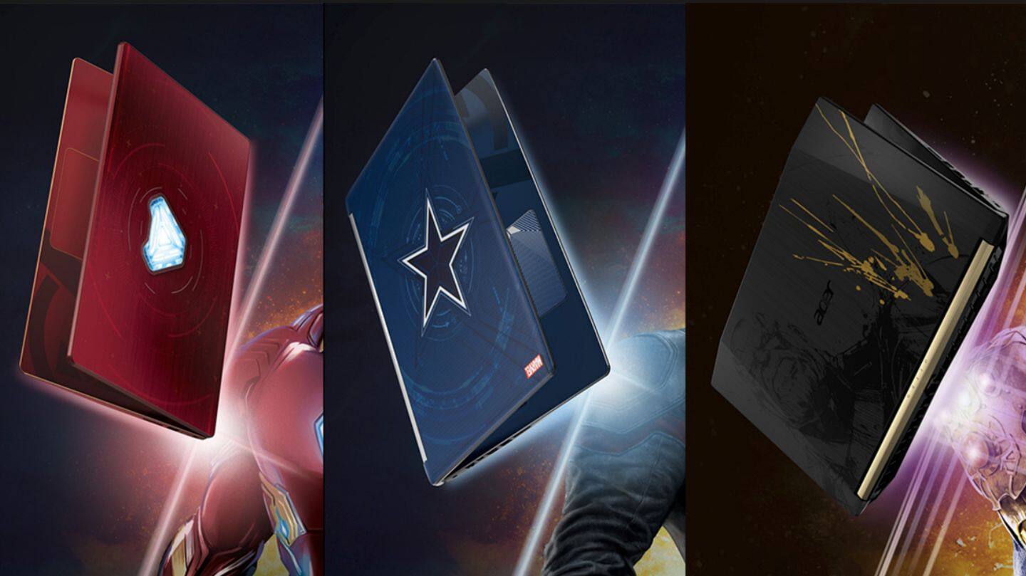 Acer launches 'Avengers' themed laptops in India