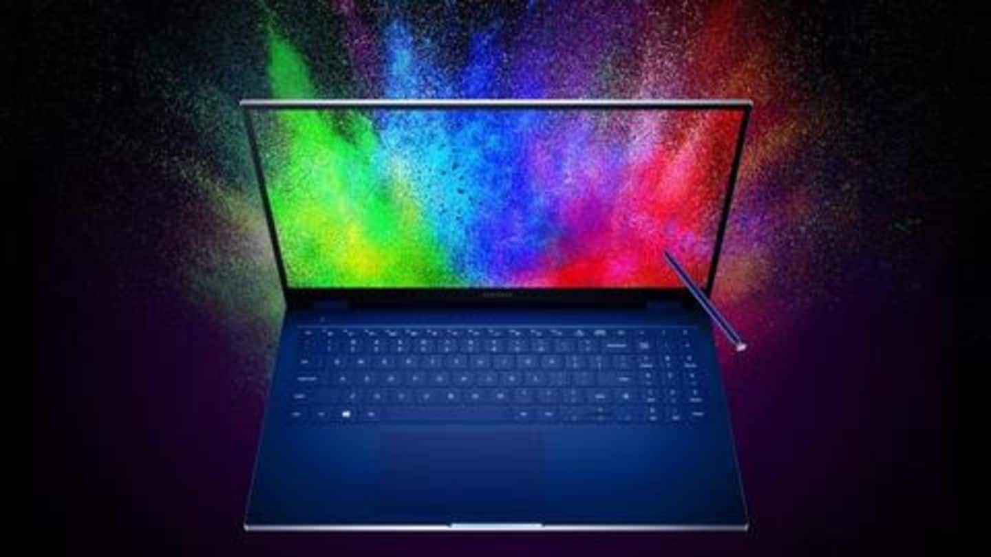 Samsung unveils world's first laptops with QLED displays