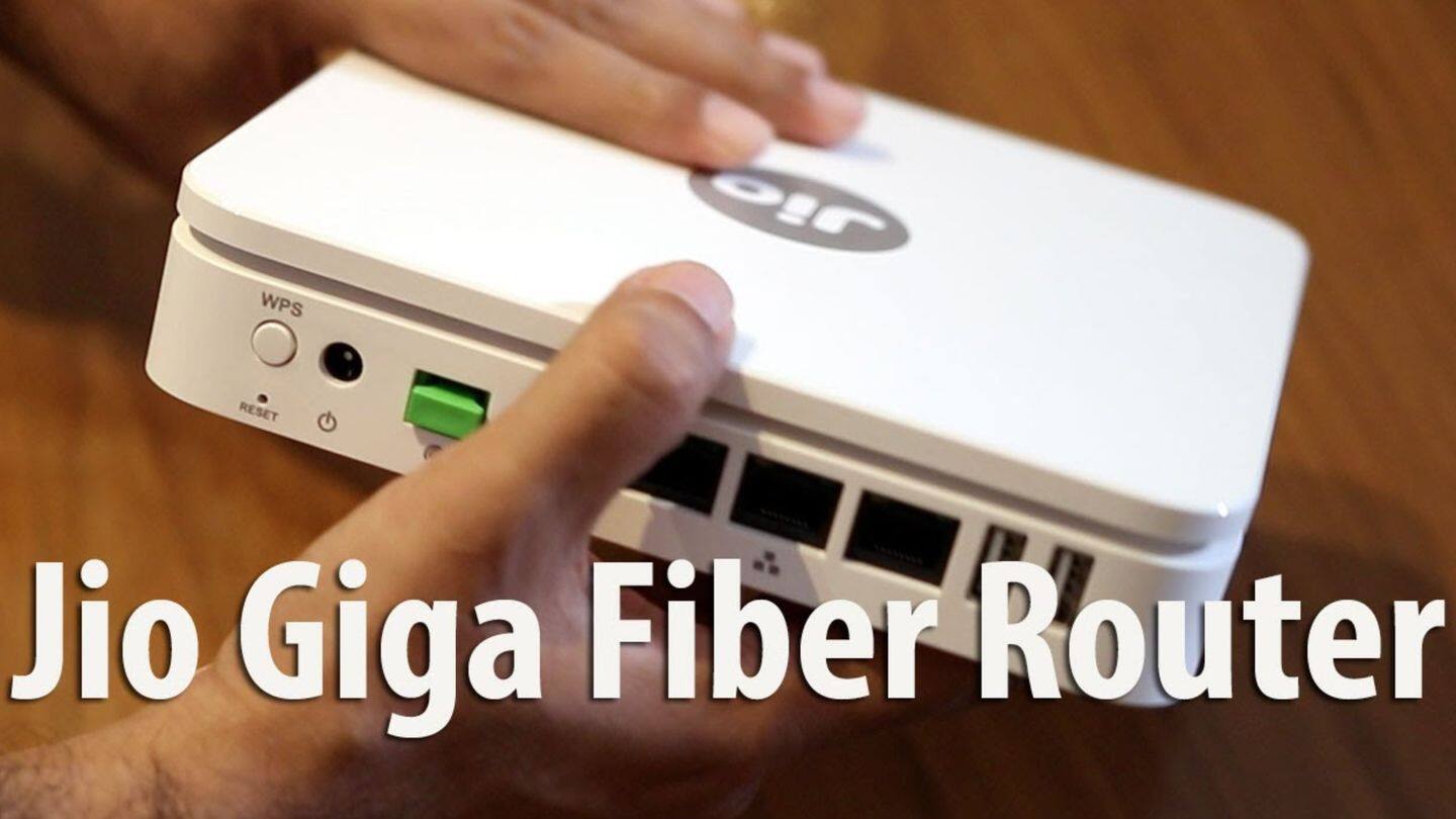 Jio GigaFiber: About the broadband service and installation Jio GigaFiber: About the broadband service and installation