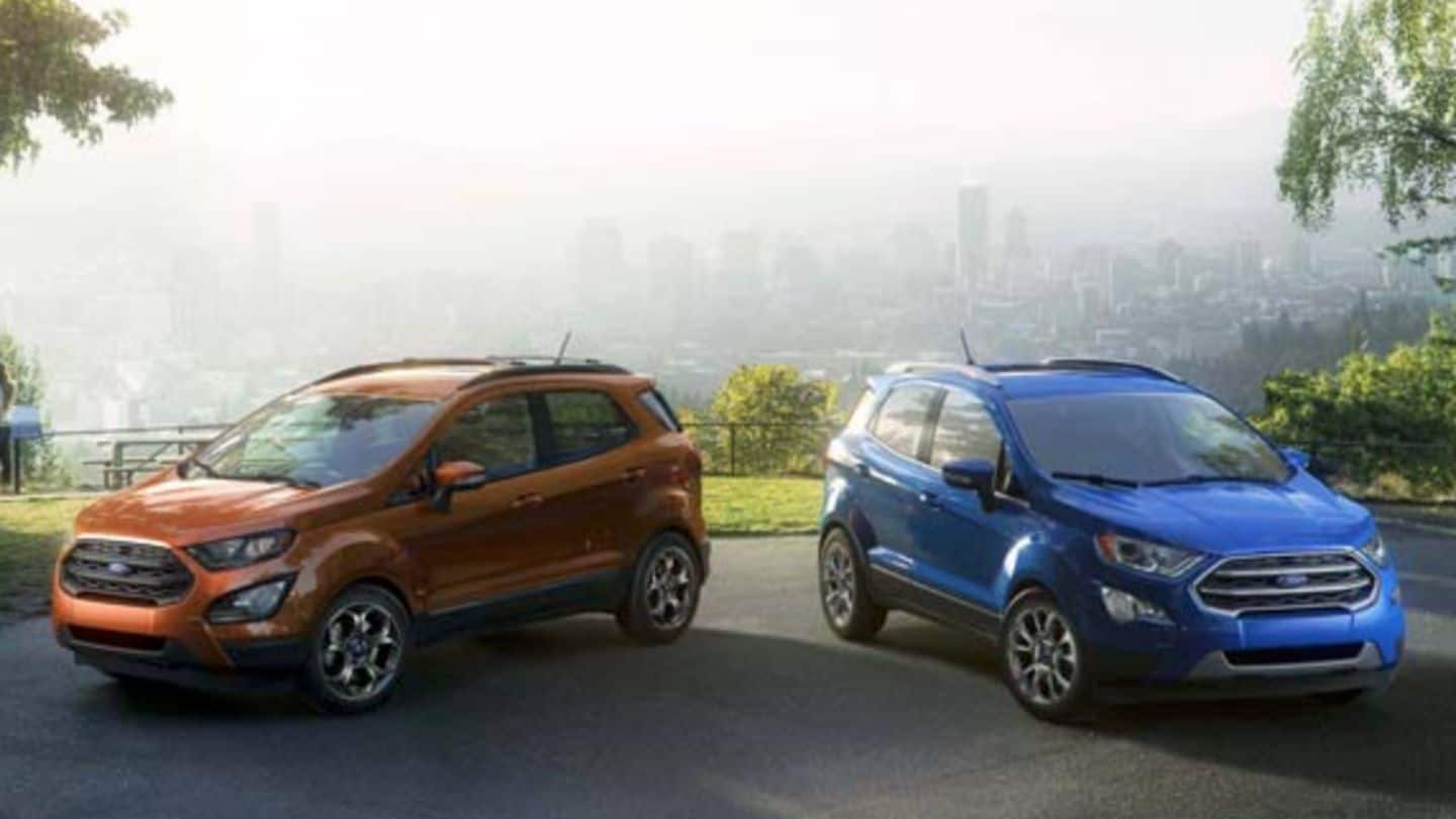 Ford EcoSport S, EcoSport Signature Edition launched in India