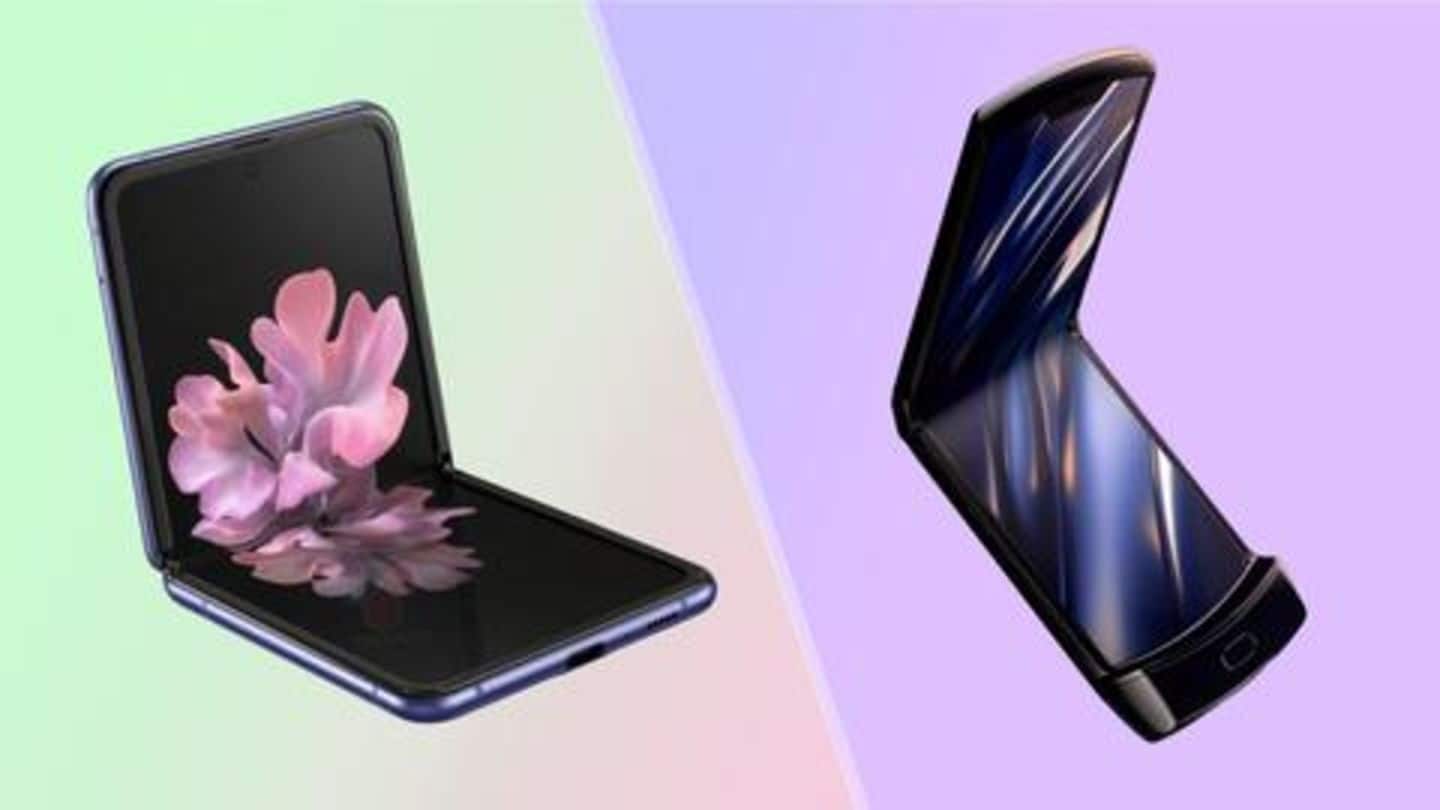 Samsung Galaxy Z Flip v/s Motorola RAZR: Which is better?