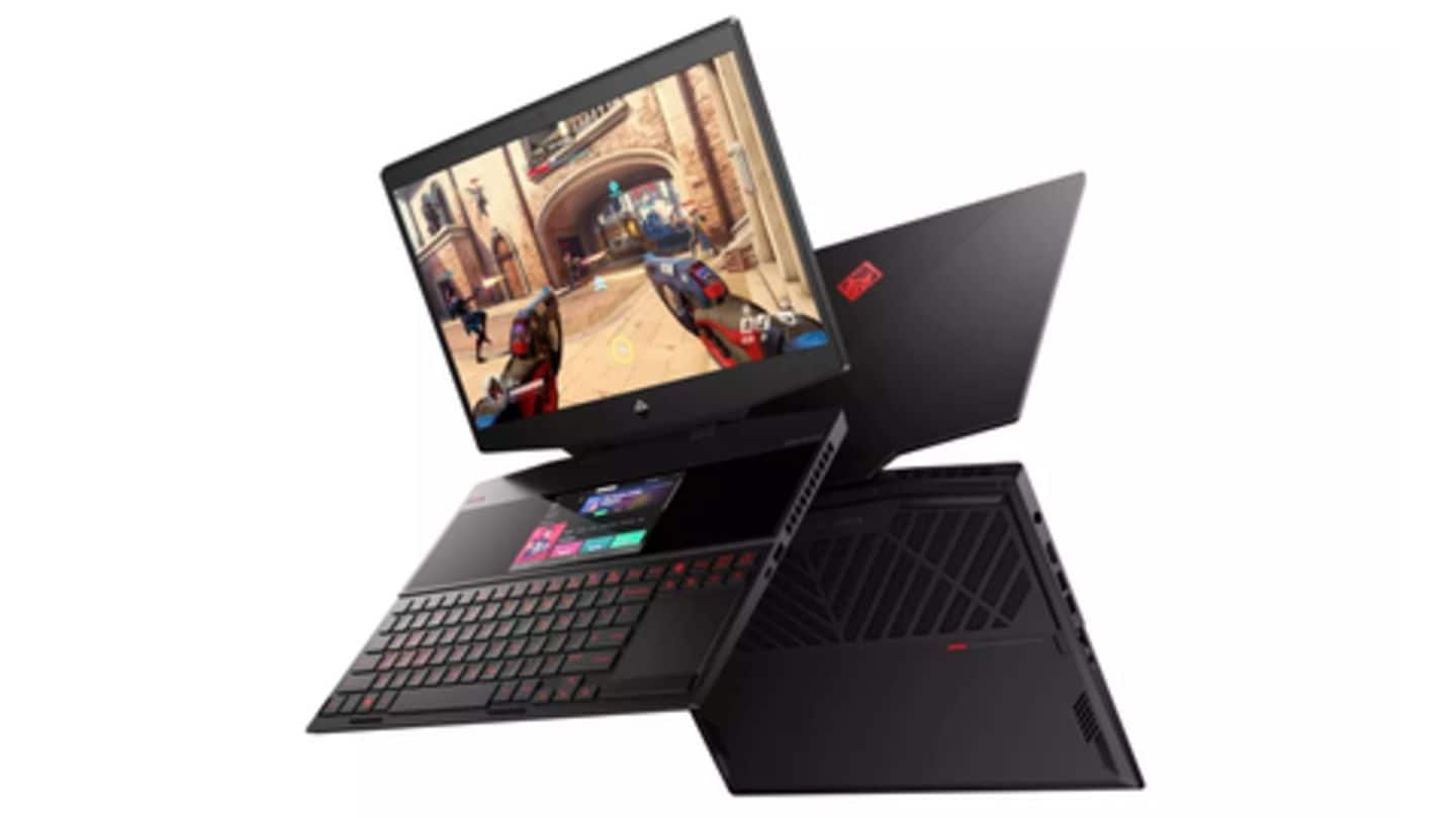 HP launches world's first dual-screen gaming laptop in India