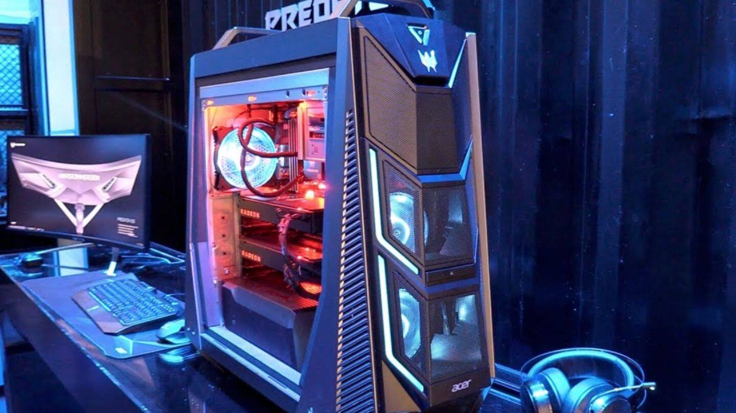 Acer's mostpowerful gaming desktop launched in India NewsBytes