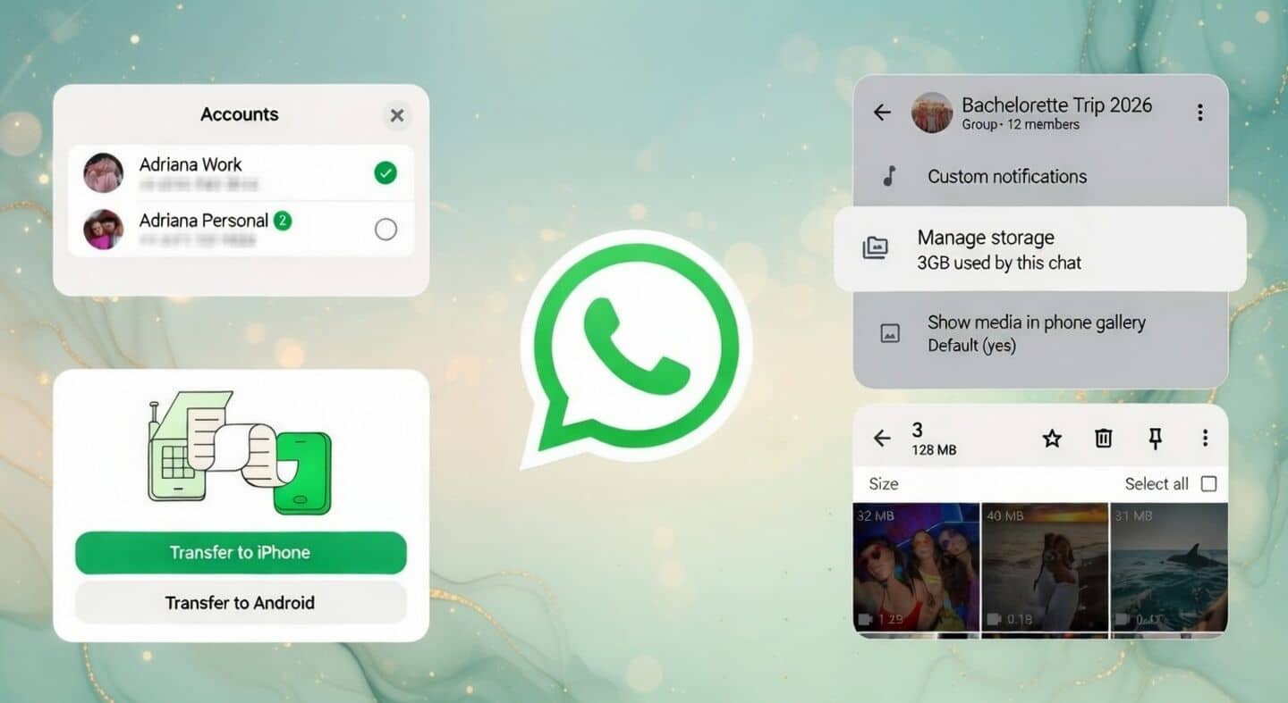 WhatsApp finally brings multiple accounts to iPhone