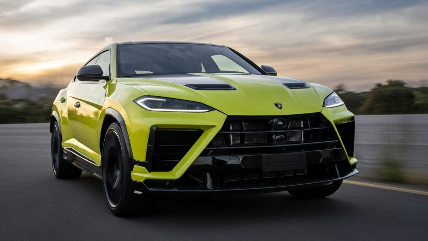 This is Lamborghini's fastest SUV