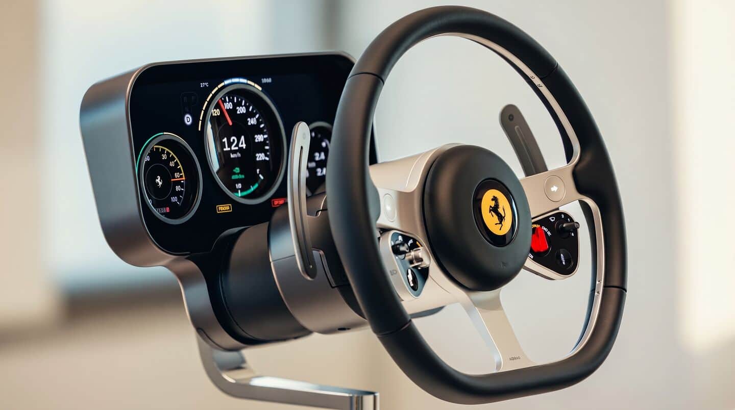 Ferrari's first EV debuts today with Jony Ive-designed interior
