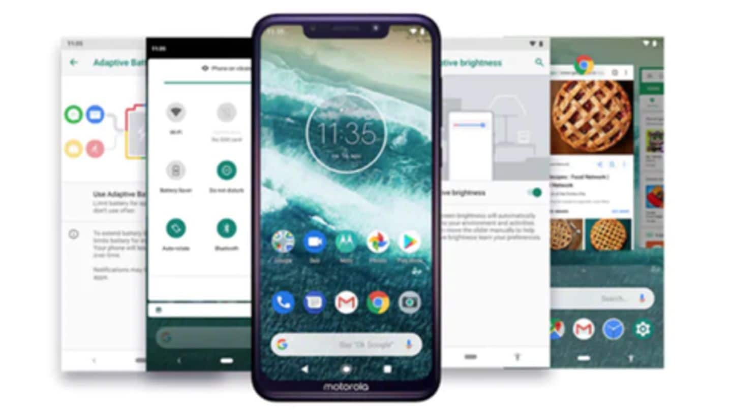 Motorola One Power starts receiving Android Pie update in India