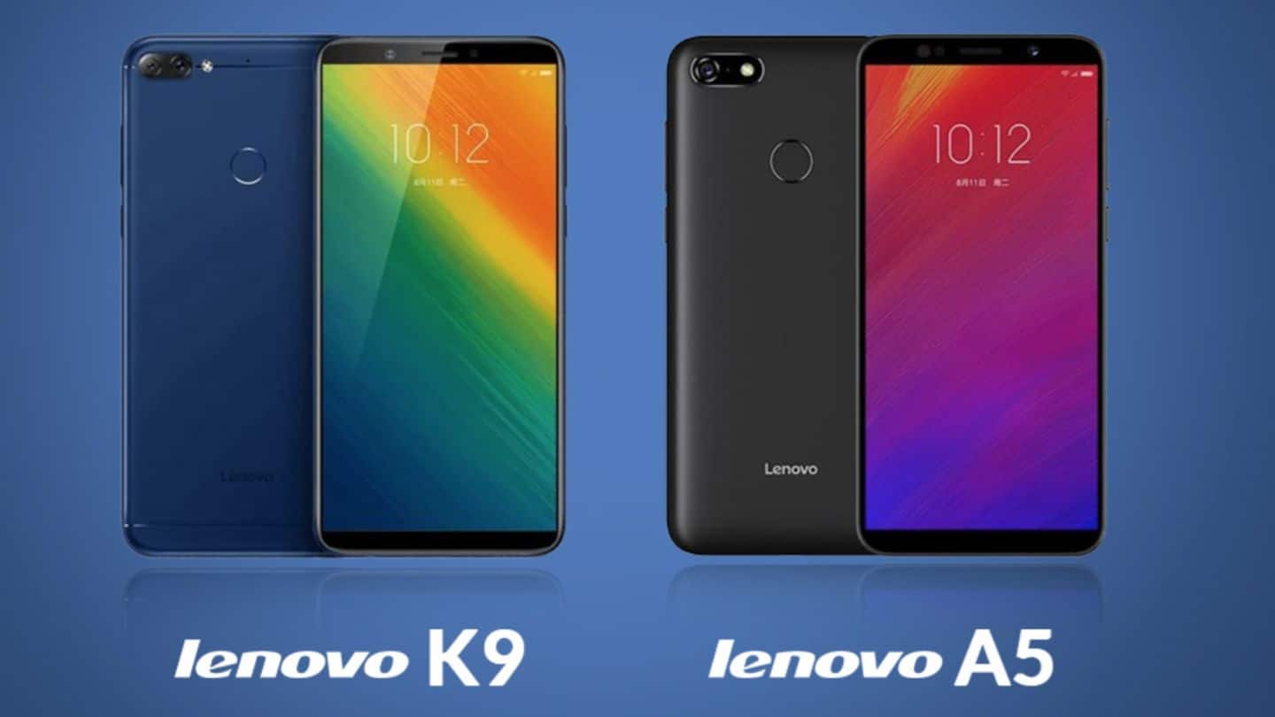Lenovo K9, Lenovo A5 launched: Full specifications, features and price